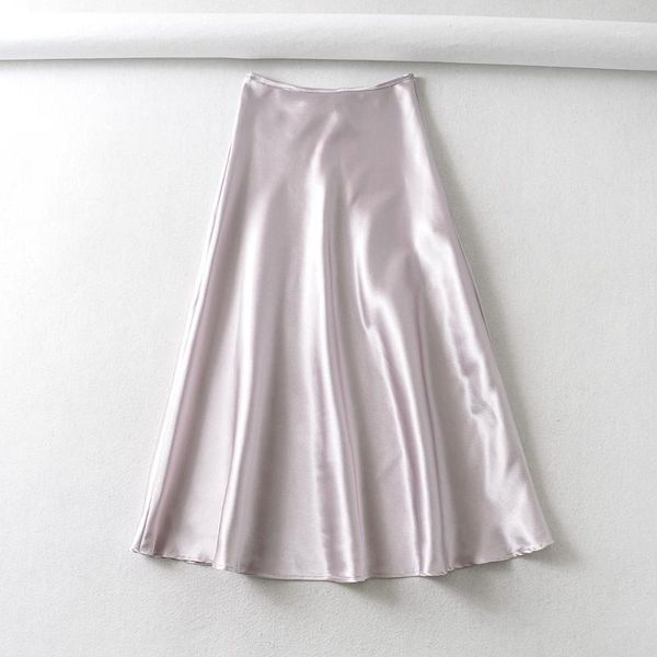 skirts flabbit women summer vintage solid high waist soft silk and calf tripe skirt stretch waistband casual a-line qun5851, Black
skirts flabbit women summer vintage solid high waist soft silk and calf tripe skirt stretch waistband casual a-line qun5851, Black