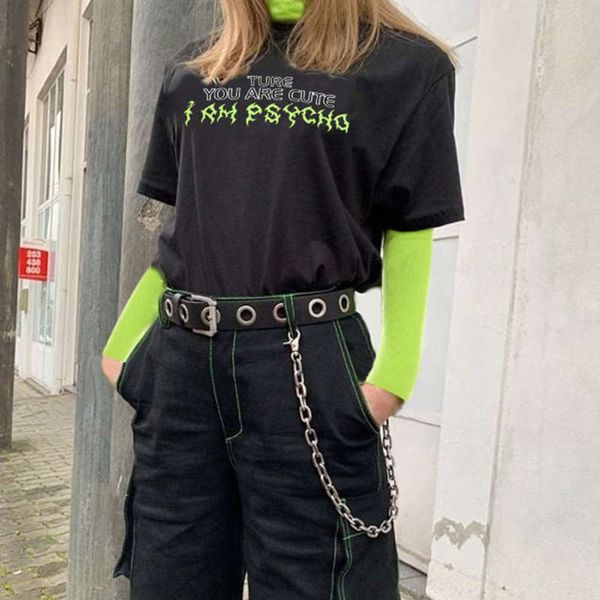 fashion long wind women's 2020 autumn sleeve printed letter tide brand fake two high collar t-shirts, Black;gray
fashion long wind women's 2020 autumn sleeve printed letter tide brand fake two high collar t-shirts, Black;gray