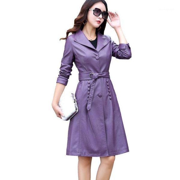 autumn winter women sashes coat female fashion plus size 5xl turn down collar single breasted button belt leather jacket x101, Black
autumn winter women sashes coat female fashion plus size 5xl turn down collar single breasted button belt leather jacket x101, Black