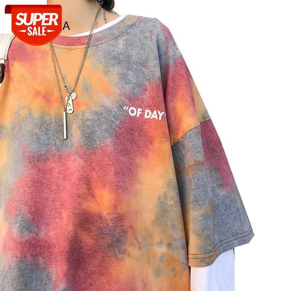 tie dye women's t shirt summer short sleeve female t-shirts casual tee o-neck loose ladies girls tshirt harajuku women #dd9f, White
tie dye women's t shirt summer short sleeve female t-shirts casual tee o-neck loose ladies girls tshirt harajuku women #dd9f, White
