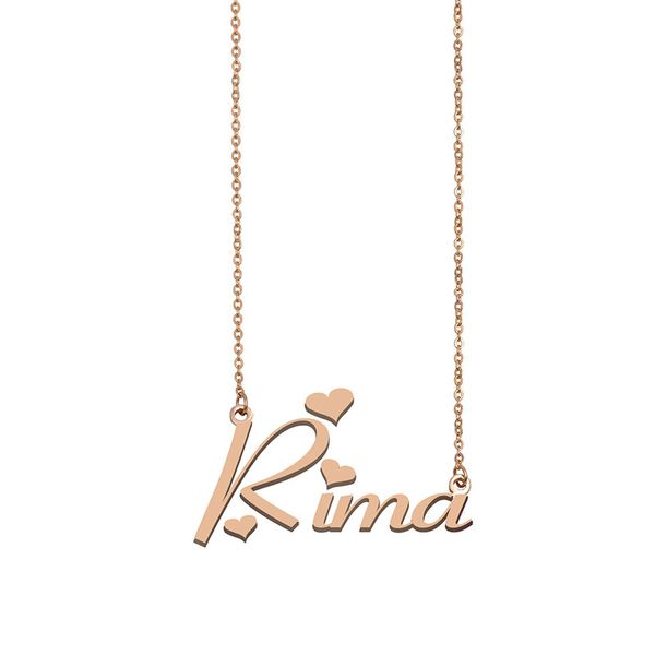rima name necklace custom nameplate pendant for women girls birthday gift kids friends jewelry 18k gold plated stainless steel, Silver
rima name necklace custom nameplate pendant for women girls birthday gift kids friends jewelry 18k gold plated stainless steel, Silver
