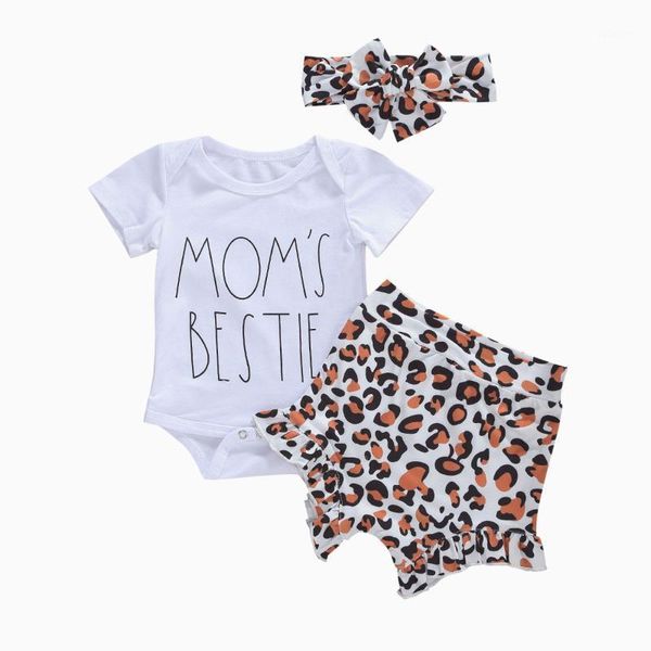 newborn kids baby boys girls clothes sets 3pcs letter leopard print ruffles romper shorts headband1, White
newborn kids baby boys girls clothes sets 3pcs letter leopard print ruffles romper shorts headband1, White