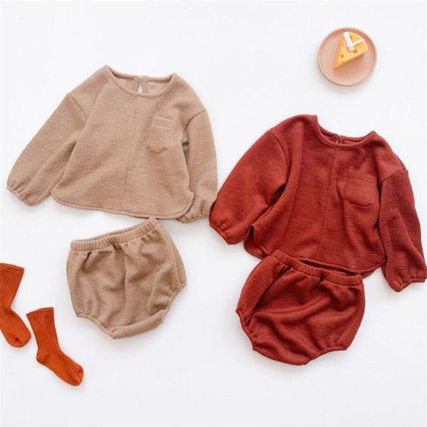 autumn toddler baby girl long sleeve knitted t shirt and shorts casual baby girls clothes outfits set lj201221, White
autumn toddler baby girl long sleeve knitted t shirt and shorts casual baby girls clothes outfits set lj201221, White