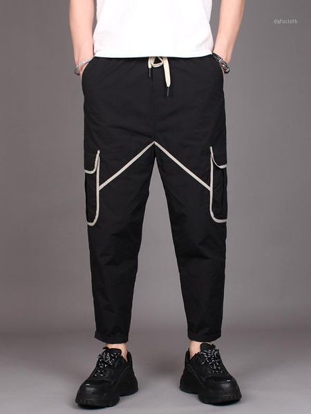 2020 new popular summer nine-quarter pants men's baggy little feet harlan pants youth trend casual overalls1, Black
2020 new popular summer nine-quarter pants men's baggy little feet harlan pants youth trend casual overalls1, Black