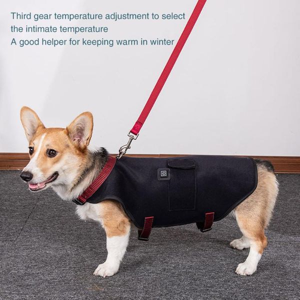 electric usb charging comfortable dogs cold weather winter warm washable pet heating vest 3 level soft with traction rope
electric usb charging comfortable dogs cold weather winter warm washable pet heating vest 3 level soft with traction rope