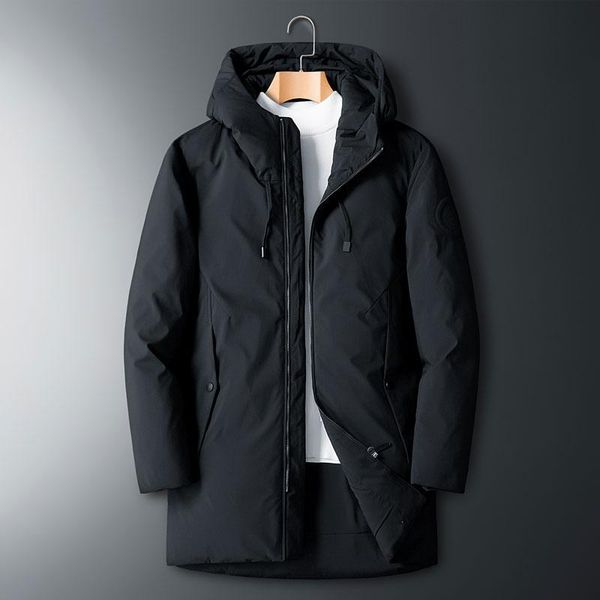shan bao 5xl 6xl 7xl 8xl men's hooded long down jacket classic brand clothing thick warm comfortable casual loose 90% down coat, Black
shan bao 5xl 6xl 7xl 8xl men's hooded long down jacket classic brand clothing thick warm comfortable casual loose 90% down coat, Black