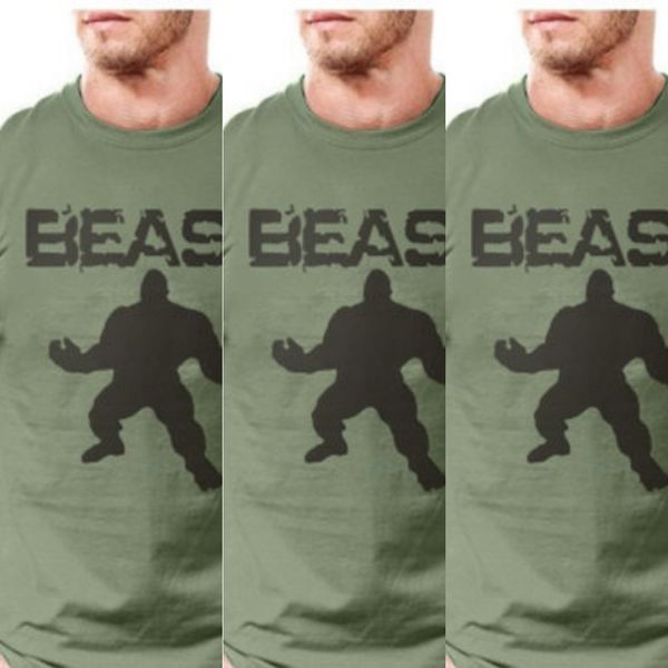 men's beast leisure fitness cotton men's t-shirt short sleeve t-shirt beast leisure fitness cotton short sleeve 0lklo, Black
men's beast leisure fitness cotton men's t-shirt short sleeve t-shirt beast leisure fitness cotton short sleeve 0lklo, Black