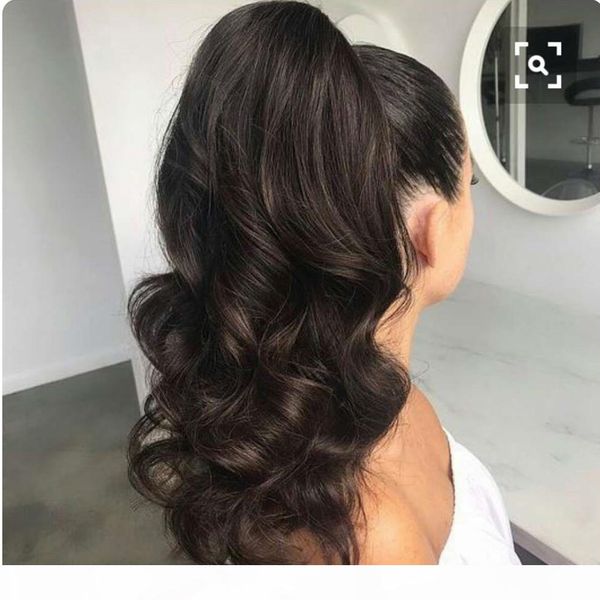 body wave хвостик 100% человеческих волос drawstring хвостик кусочки волос с помощью клипс для женщин бразильского non-реми волос 1 шт 160г, Black
body wave хвостик 100% человеческих волос drawstring хвостик кусочки волос с помощью клипс для женщин бразильского non-реми волос 1 шт 160г, Black
