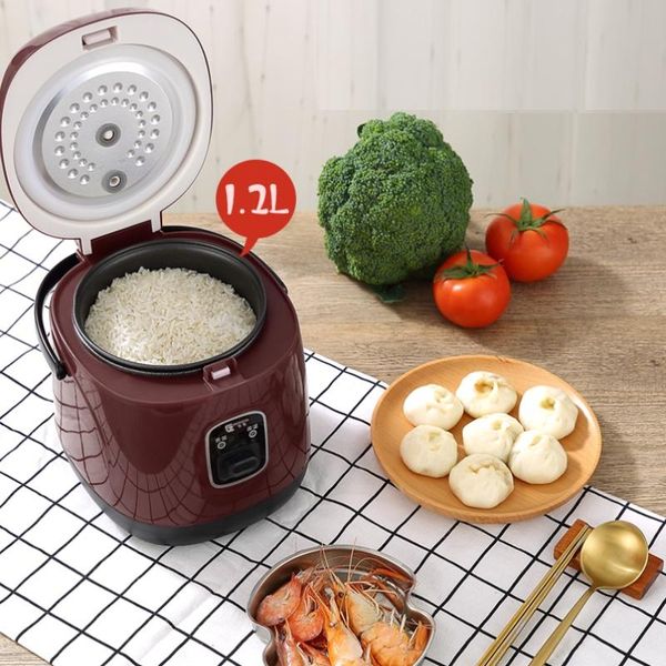 rice cookers 1.2l mini electric cooker 2 layers heating steamer multifunction meal cooking pot 1-2 people lunch box
rice cookers 1.2l mini electric cooker 2 layers heating steamer multifunction meal cooking pot 1-2 people lunch box