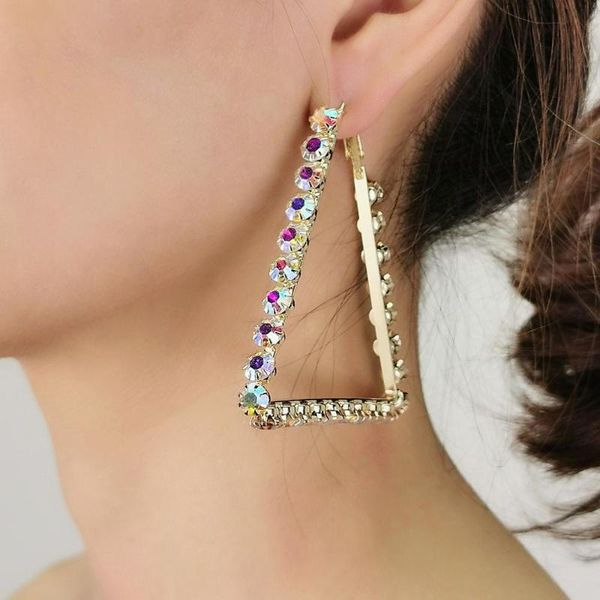 triangle rhinestones hoops earrings for women fashion bling crystal earings statement jewelry gold 2021 accessories ukmoc, Golden;silver
triangle rhinestones hoops earrings for women fashion bling crystal earings statement jewelry gold 2021 accessories ukmoc, Golden;silver