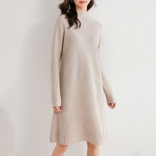 2021 new 100% woman's pure wool knitted or crocheted thick knee to line in winter dress full sleeve and a soft long shirt u4fx, Black;gray
2021 new 100% woman's pure wool knitted or crocheted thick knee to line in winter dress full sleeve and a soft long shirt u4fx, Black;gray