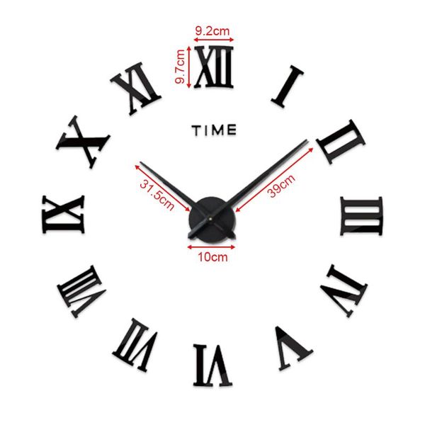 precise silent diy wall clock 60-120cm easy to assemble 3d effect fill empty modern wall sticker clock decoration
precise silent diy wall clock 60-120cm easy to assemble 3d effect fill empty modern wall sticker clock decoration
