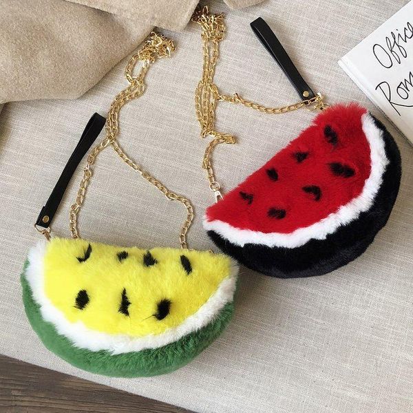 women plush small bag 2021 summer new funny watermelon bag fashion girls chain small phone
women plush small bag 2021 summer new funny watermelon bag fashion girls chain small phone