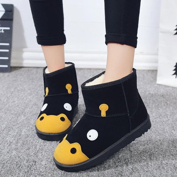 winter shoes frosted boots short tube cute cartoon color matching students hippo boots female and cotton shoes1, Black
winter shoes frosted boots short tube cute cartoon color matching students hippo boots female and cotton shoes1, Black