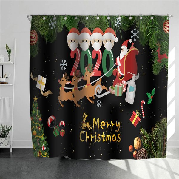 quarantine christmas bathroom curtain waterproof xmas shower curtains mat home decoration partition curtain bath curtains e103105
quarantine christmas bathroom curtain waterproof xmas shower curtains mat home decoration partition curtain bath curtains e103105