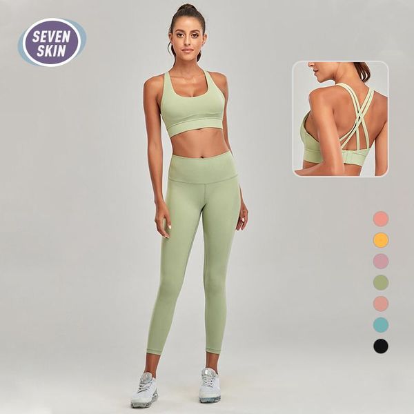 yoga outfits seven skin gym fitness set seamless sportswear for women 2 peice sets high waist leggings+push up bra running suit clothing, White;red
yoga outfits seven skin gym fitness set seamless sportswear for women 2 peice sets high waist leggings+push up bra running suit clothing, White;red