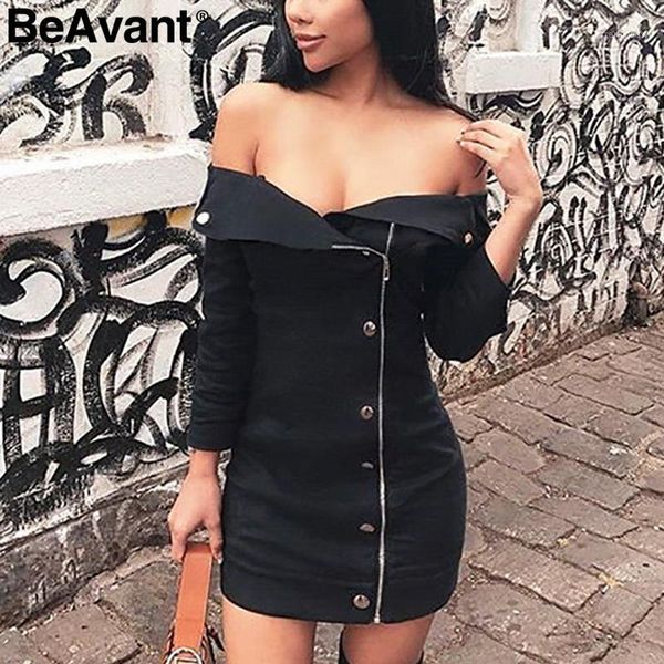 casual dresses beavant off shoulder long sleeve winter dress women party club zipper black streetwear punk mini autumn 20211, Black;gray
casual dresses beavant off shoulder long sleeve winter dress women party club zipper black streetwear punk mini autumn 20211, Black;gray