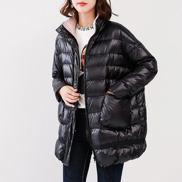 90% белая утка вниз куртка моды пальто зимы puffer женщин вниз jacekts плюс размер 2020 piumino донна wfwz83w06 kj3676, Black
90% белая утка вниз куртка моды пальто зимы puffer женщин вниз jacekts плюс размер 2020 piumino донна wfwz83w06 kj3676, Black