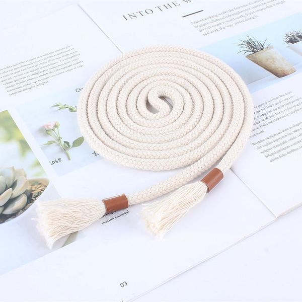 belts fashion women braided rope for dresses tassel waist belt female twist weaving knot cotton string, Black;brown
belts fashion women braided rope for dresses tassel waist belt female twist weaving knot cotton string, Black;brown