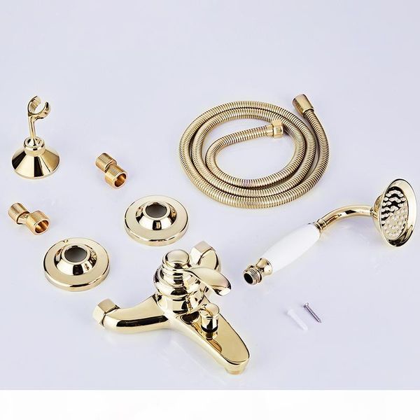 flg shower set bathroom bath wall mounted hand held single handle brass gold plated shower head kit shower faucet sets hs03 jlliby
flg shower set bathroom bath wall mounted hand held single handle brass gold plated shower head kit shower faucet sets hs03 jlliby