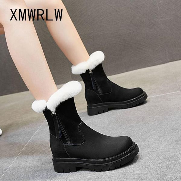 boots xmwrlw women's winter snow fur warm plush ladies high heels boot women ankle genuine leather woman shoes, Black
boots xmwrlw women's winter snow fur warm plush ladies high heels boot women ankle genuine leather woman shoes, Black