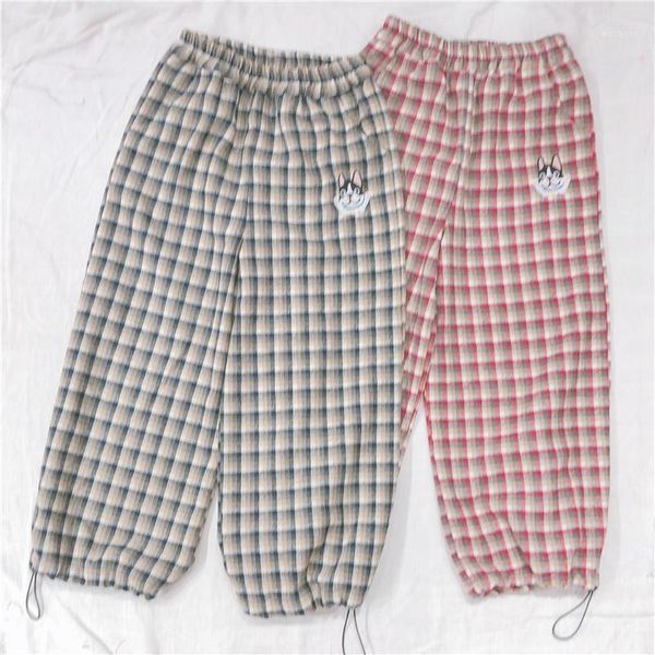 japanese plaid pants puppy embroidery loose teen girls student wide leg pants small fresh teenage heart casual mori girl1, Black;white
japanese plaid pants puppy embroidery loose teen girls student wide leg pants small fresh teenage heart casual mori girl1, Black;white