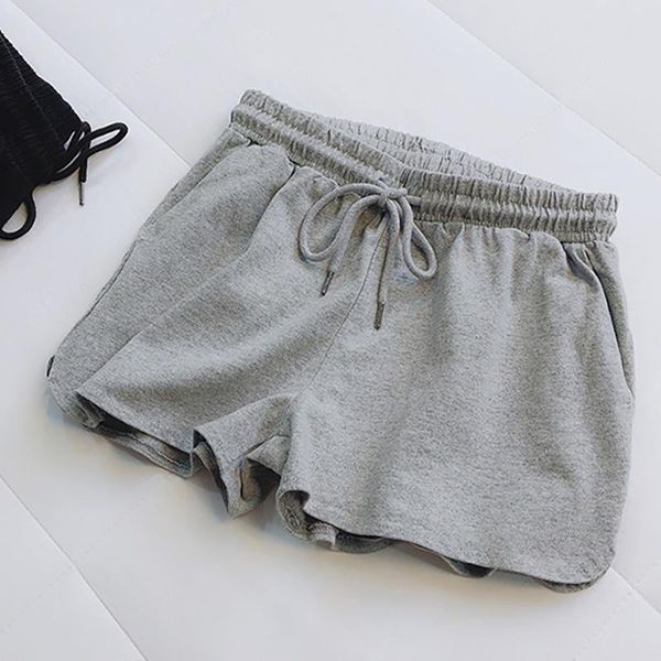 female fitness sport shorts women elastic waist short summer casual wide leg short, White;black
female fitness sport shorts women elastic waist short summer casual wide leg short, White;black