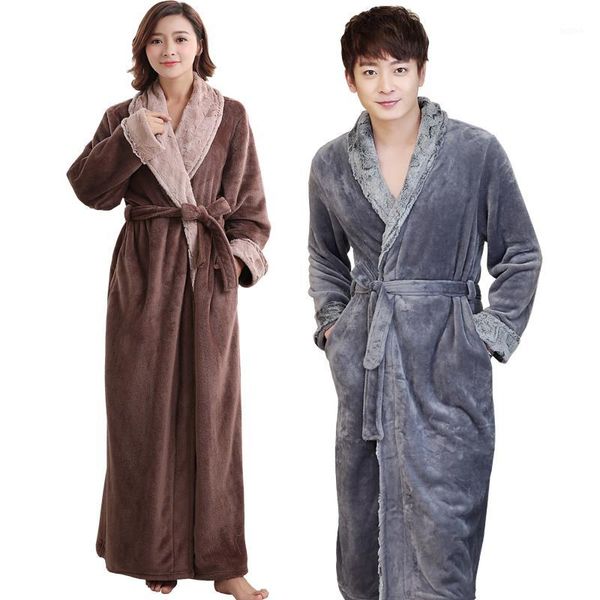 lovers soft fur extra long thermal bathrobe men plus size thick flannel warm kimono bath robe male dressing gown winter robes1, Black;brown
lovers soft fur extra long thermal bathrobe men plus size thick flannel warm kimono bath robe male dressing gown winter robes1, Black;brown