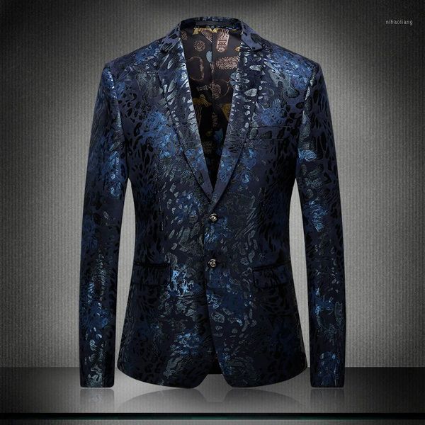 men's suits & blazers 2021 spring luxury men blazer jacket classic good quality single breasted floral mens jacket1, White;black
men's suits & blazers 2021 spring luxury men blazer jacket classic good quality single breasted floral mens jacket1, White;black