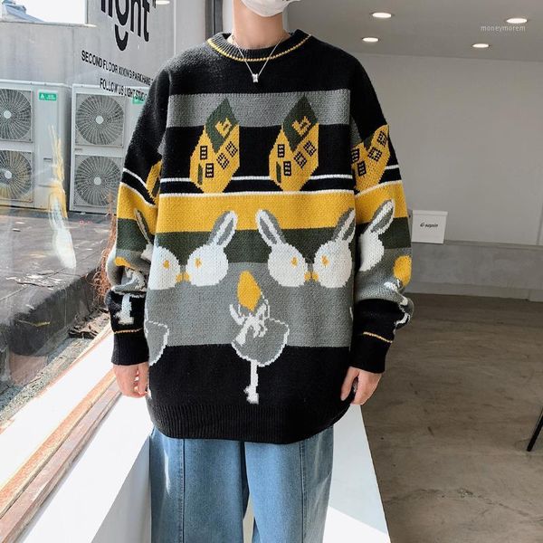 men's sweaters autumn winter jacquard sweater men clothing fashion knitted for pullovers loose o-neck long sleeve pull homme1, White;black
men's sweaters autumn winter jacquard sweater men clothing fashion knitted for pullovers loose o-neck long sleeve pull homme1, White;black