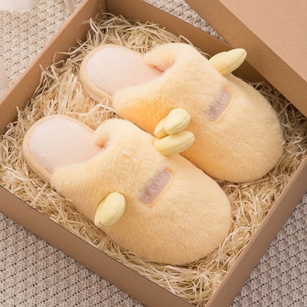 women winter slippers shoes comfort cute ears fur non-slip soft warm home slippers indoor bedroom children couples floor shoes y201026, Black
women winter slippers shoes comfort cute ears fur non-slip soft warm home slippers indoor bedroom children couples floor shoes y201026, Black