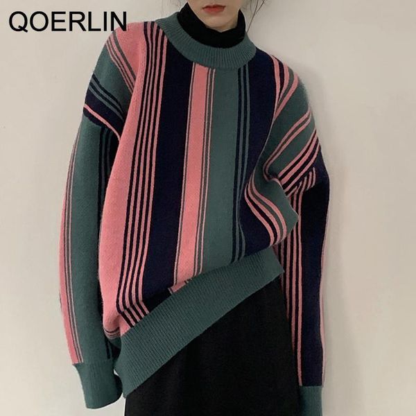 women's sweaters qoerlin fashion o-neck long sleeve harajuku sweater women loose casual oversized pullovers female bf style green, White;black
women's sweaters qoerlin fashion o-neck long sleeve harajuku sweater women loose casual oversized pullovers female bf style green, White;black