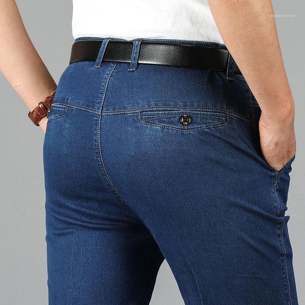 men's jeans loldeal high waist stretch cotton denim trousers men straight loose male solid for classical size 40 421, Blue
men's jeans loldeal high waist stretch cotton denim trousers men straight loose male solid for classical size 40 421, Blue