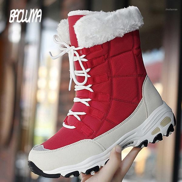 boots winter women's plush warm snow outdoor waterproof platform designer mid-calf1, Black
boots winter women's plush warm snow outdoor waterproof platform designer mid-calf1, Black