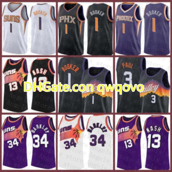 devin 1 booker chris steve 13 nash 3 paul charles 34 barkley phoenix suns new 2020 2021 basketball jersey black, Black;red
devin 1 booker chris steve 13 nash 3 paul charles 34 barkley phoenix suns new 2020 2021 basketball jersey black, Black;red