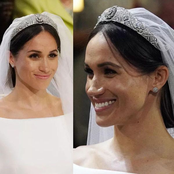 vintage rhinestone silver color meghan crown princess tiara bridal wedding jewelry decoration headpiece wedding hair accessories, Golden;silver
vintage rhinestone silver color meghan crown princess tiara bridal wedding jewelry decoration headpiece wedding hair accessories, Golden;silver