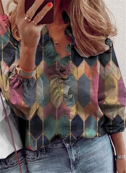 women's blouses & shirts elegant women's shirt, temperament and leisure ruffles, ladies' shirts, fashionable loose 1, White
women's blouses & shirts elegant women's shirt, temperament and leisure ruffles, ladies' shirts, fashionable loose 1, White