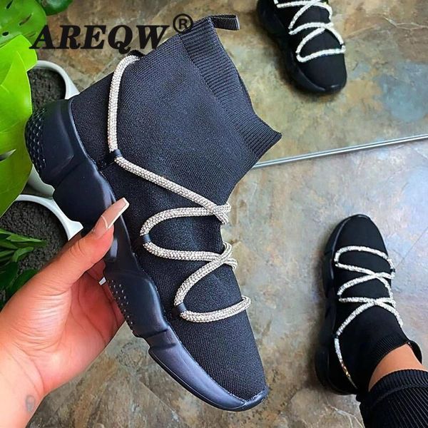 новая зимняя мода ботильоны женщины эластичные носки платформа boots женщины ткачество женщины повседневная bootie плюс размер botas mujer 2, Black
новая зимняя мода ботильоны женщины эластичные носки платформа boots женщины ткачество женщины повседневная bootie плюс размер botas mujer 2, Black