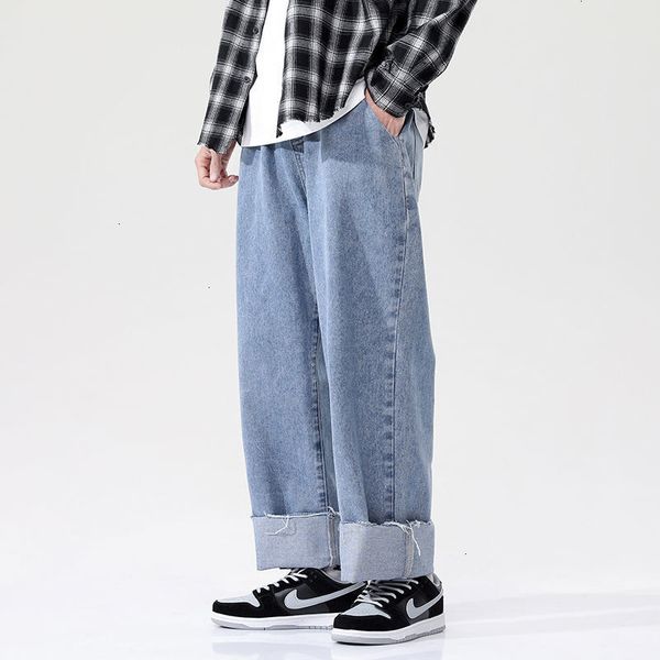 2021 new men's casual oversize straight 2021 denim pants man streetwear jeans gc8w, Blue
2021 new men's casual oversize straight 2021 denim pants man streetwear jeans gc8w, Blue