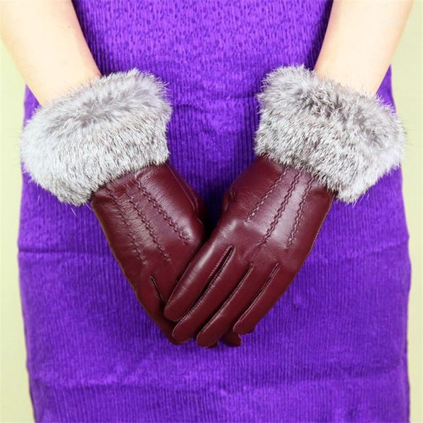 five fingers gloves 2021 women' sheepskin genuine leather fashion wrist hair driving winter keep warm plus velvet wf16051, Blue;gray
five fingers gloves 2021 women' sheepskin genuine leather fashion wrist hair driving winter keep warm plus velvet wf16051, Blue;gray