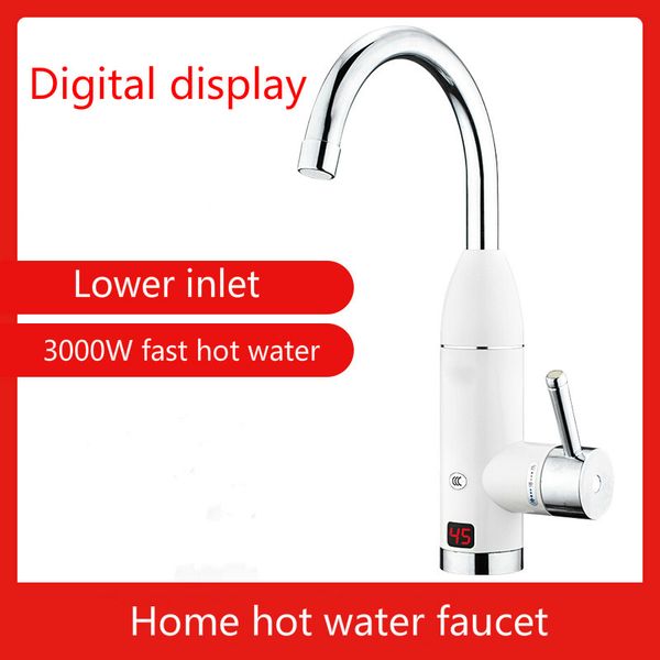 3000w electric water faucet instant heating kitchen water rapid heating water heater home shower bath small kitchen treasure
3000w electric water faucet instant heating kitchen water rapid heating water heater home shower bath small kitchen treasure