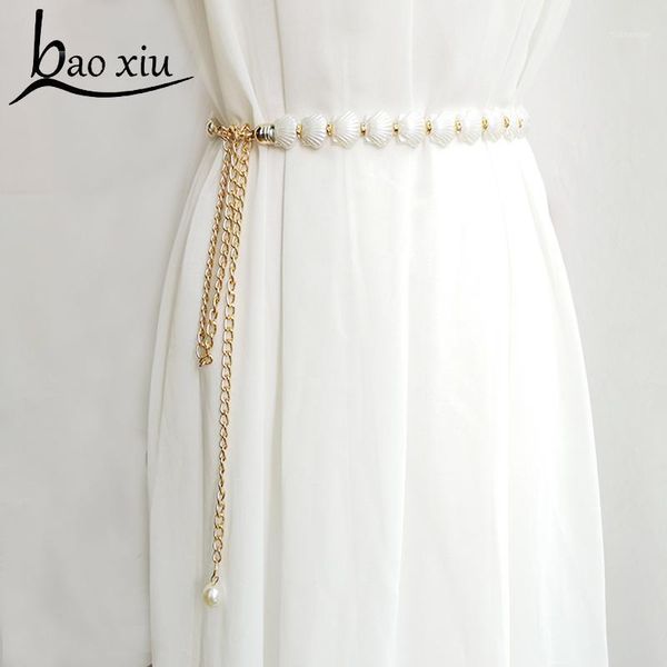 2020 new fashion luxury bohemia metal belts women's shell long gold chain tassel corset belt female waistband dress belt straps1, Black;brown
2020 new fashion luxury bohemia metal belts women's shell long gold chain tassel corset belt female waistband dress belt straps1, Black;brown