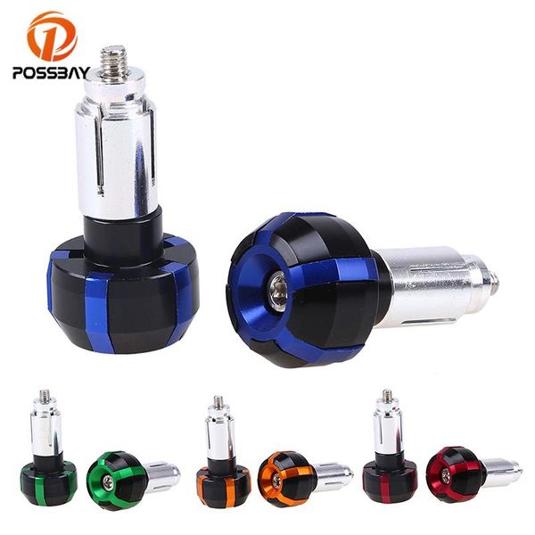 possbay 7/8'' motorcycle handlebar grips bar end cap plugs slider cnc aluminum for 22 mm motorbike handle bar grips
possbay 7/8'' motorcycle handlebar grips bar end cap plugs slider cnc aluminum for 22 mm motorbike handle bar grips