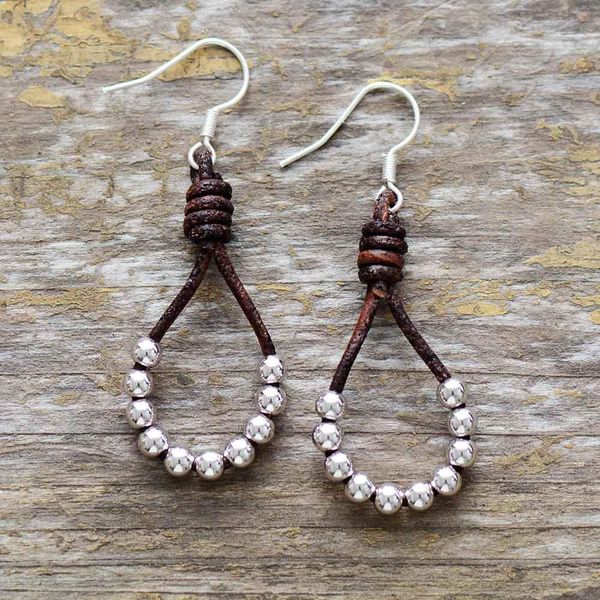 womens earrings vintage leather silver color beads dangle earrings designer bohemia earrings european ethnic jewelry dropship sqckpd, Golden
womens earrings vintage leather silver color beads dangle earrings designer bohemia earrings european ethnic jewelry dropship sqckpd, Golden