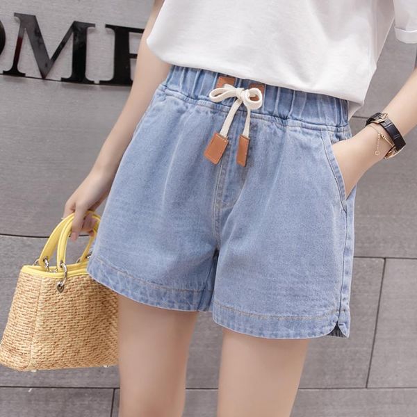 preppy style denim women shorts 2020 summer new high waist drawstring wide leg solid casual all match female shorts, White;black
preppy style denim women shorts 2020 summer new high waist drawstring wide leg solid casual all match female shorts, White;black
