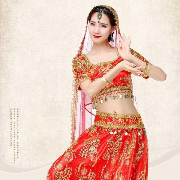 professional belly dancing costumes 4pcs skirt+blet+sari women belly dance outfits organza embroidered coins bollywoo1, Black;red
professional belly dancing costumes 4pcs skirt+blet+sari women belly dance outfits organza embroidered coins bollywoo1, Black;red