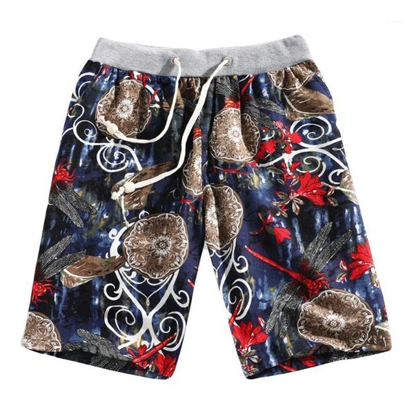 2020 beach pants men's summer fashion casual ethnic style multicolor printed loose linen beach shorts pants l413a1, White;black
2020 beach pants men's summer fashion casual ethnic style multicolor printed loose linen beach shorts pants l413a1, White;black