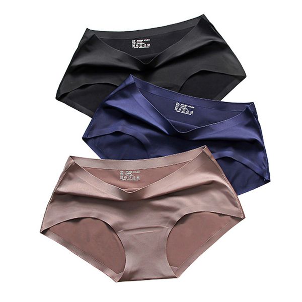 Ice Silk Panties Sexy Underwear Seamless Women Briefs Transparent Panties for Girls Bikini Panty Mid-Rise 3pcs/Lot Dropshipping, Pink golden blue
Ice Silk Panties Sexy Underwear Seamless Women Briefs Transparent Panties for Girls Bikini Panty Mid-Rise 3pcs/Lot Dropshipping, Pink golden blue