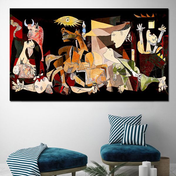 spain france picasso guernica vintage classic germany figure canvas art print painting poster wall pictures for home decoration
spain france picasso guernica vintage classic germany figure canvas art print painting poster wall pictures for home decoration