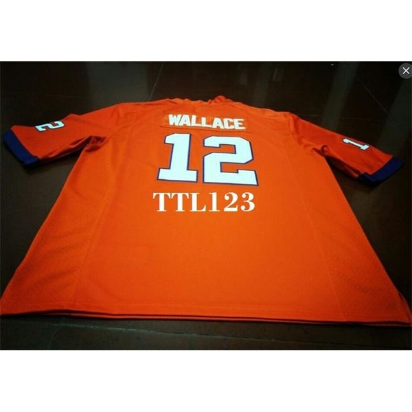 3740 clemson tigers #12 k'von wallace orange white college jersey or custom any name or number jersey, Black
3740 clemson tigers #12 k'von wallace orange white college jersey or custom any name or number jersey, Black